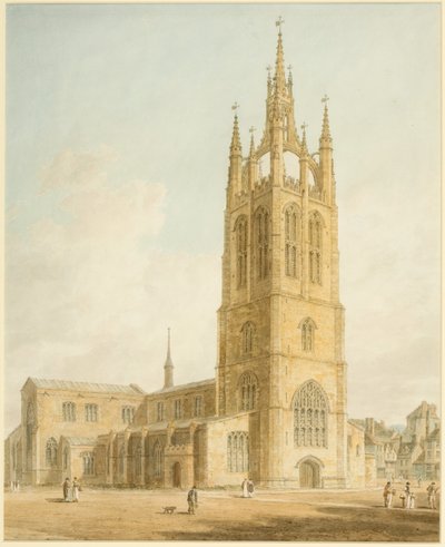 Cattedrale di San Nicola, Newcastle upon Tyne da John Chessell Buckler